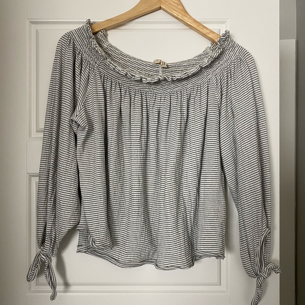 Off the shoulder shirt